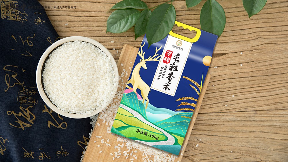 资阳粮库大米包装设计